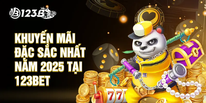 Khuyến mãi đặc sắc nhất năm 2025 tại 123BET