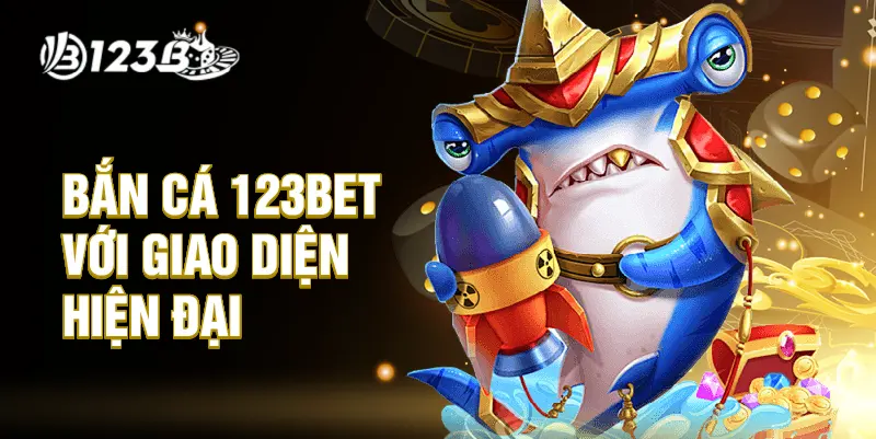 Giao diện đại dương sống động trong bắn cá 123Bet